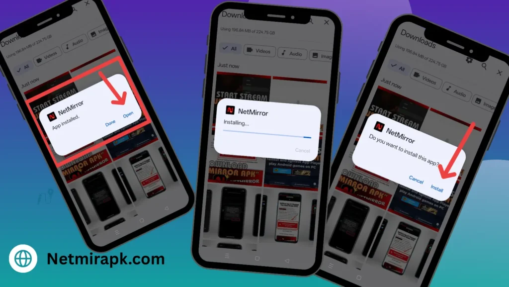 Download and Install NetMirror APK On Android