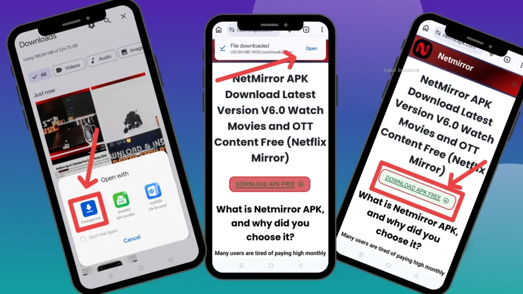 Download and Install NetMirror APK On Android